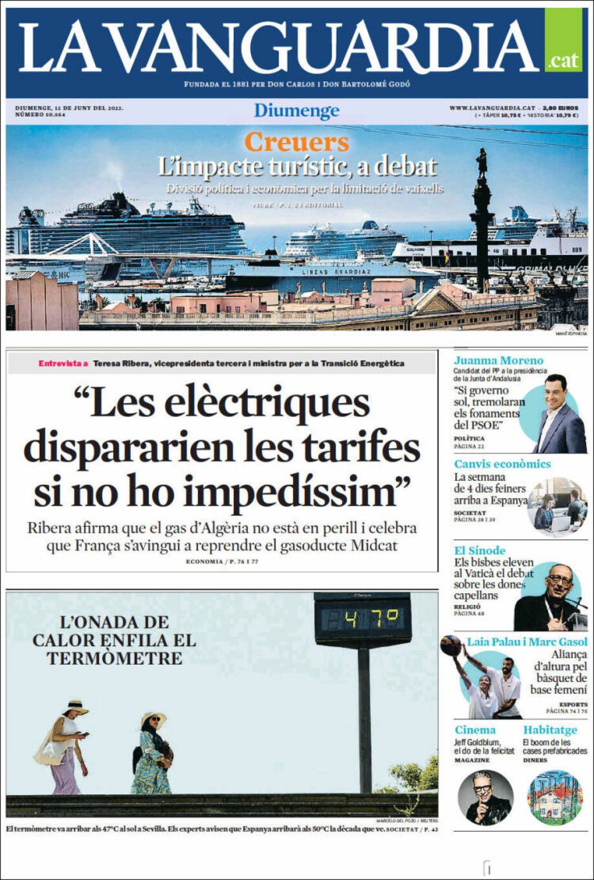 Portades | «Minibombolla», a «El Punt Avui»