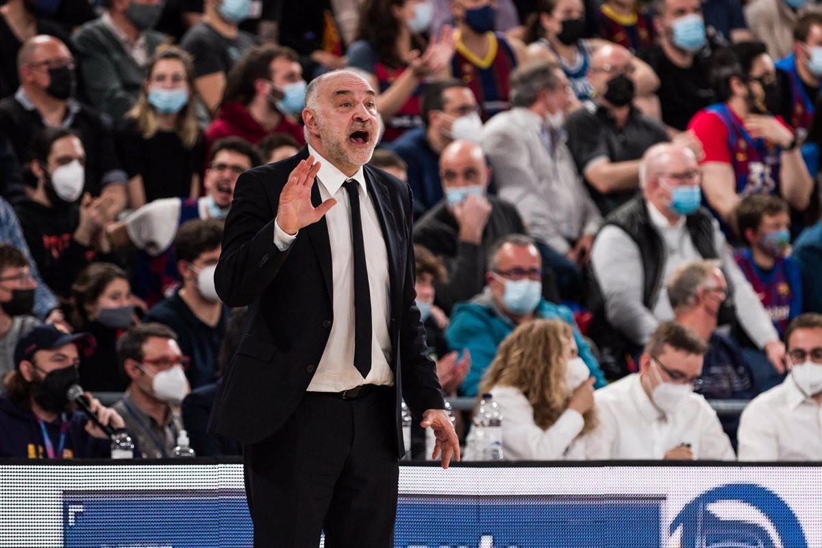 Pablo Laso, entrenador del Reial Madrid de bàsquet - Europa Press