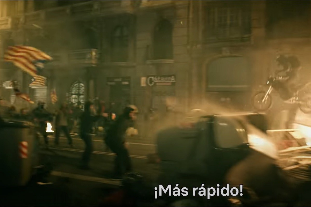 Els aldarulls de la sentència de l'1-O apareixen en una nova pel·lícula de Netflix