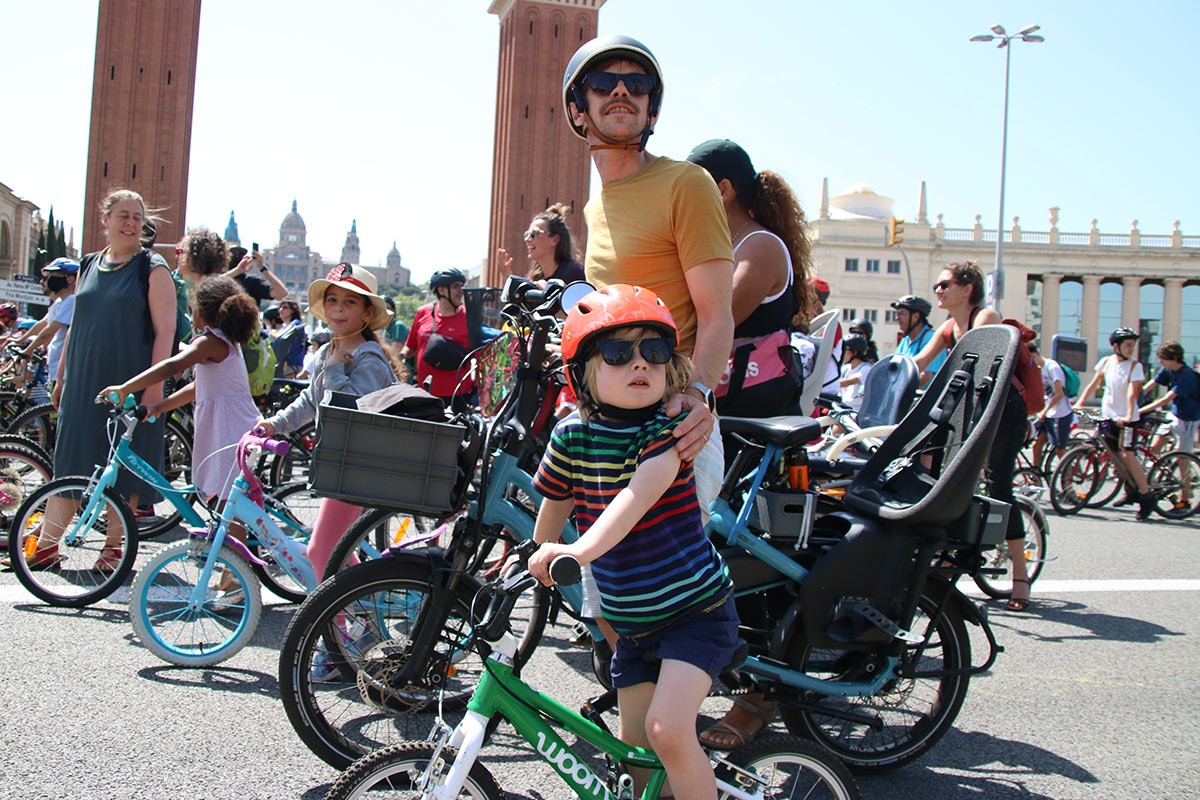 La Kidical Mass s'ha viscut en un ambient familiar - ACN