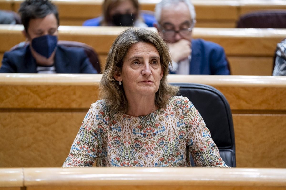 La ministra per a la Transició Ecològica del govern espanyol, Teresa Ribera - Europa Press