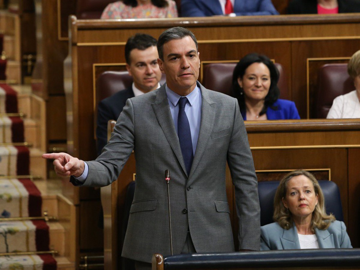 Sánchez defensa al Congrés que el seu govern fa complir la Constitució a Catalunya