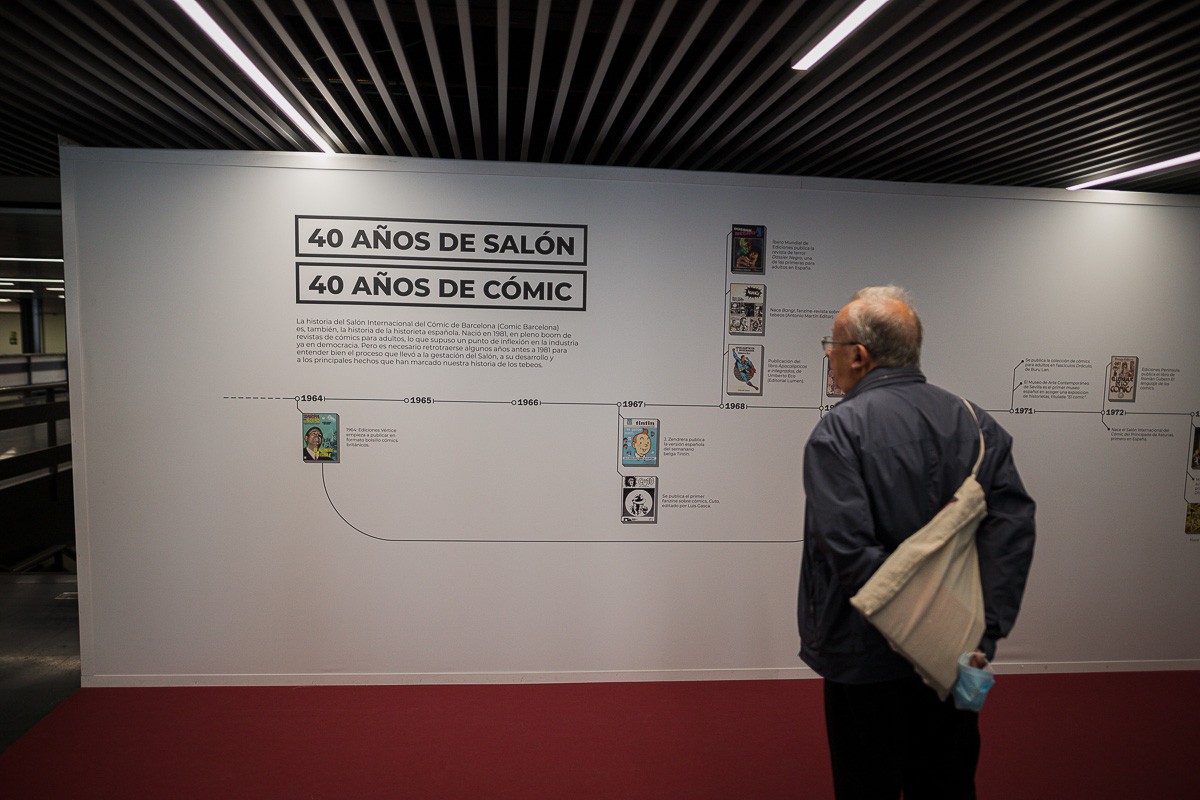El Còmic Barcelona torna a la presencialitat per celebrar el 40è aniversari - Víctor Arias