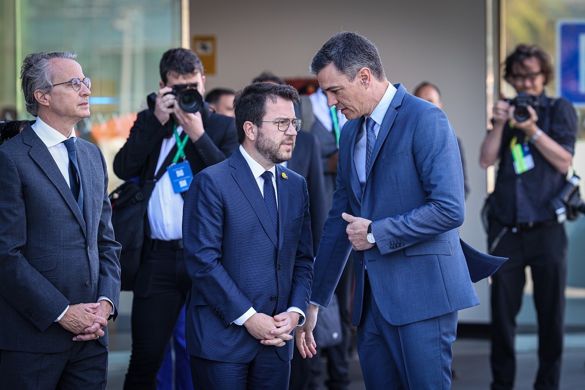 Aragonès, a Sánchez: «La situació és greu i l'hem de tractar cara a cara»