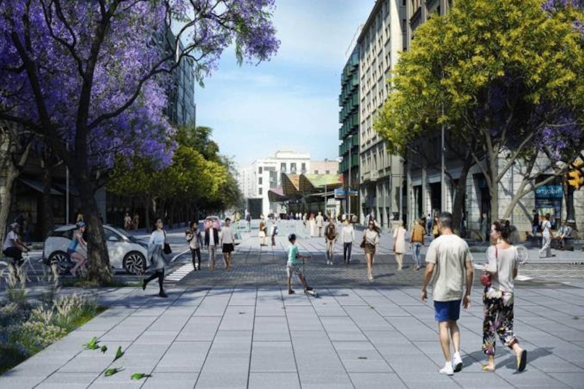 La justícia avala continuar amb les obres a Via Laietana
