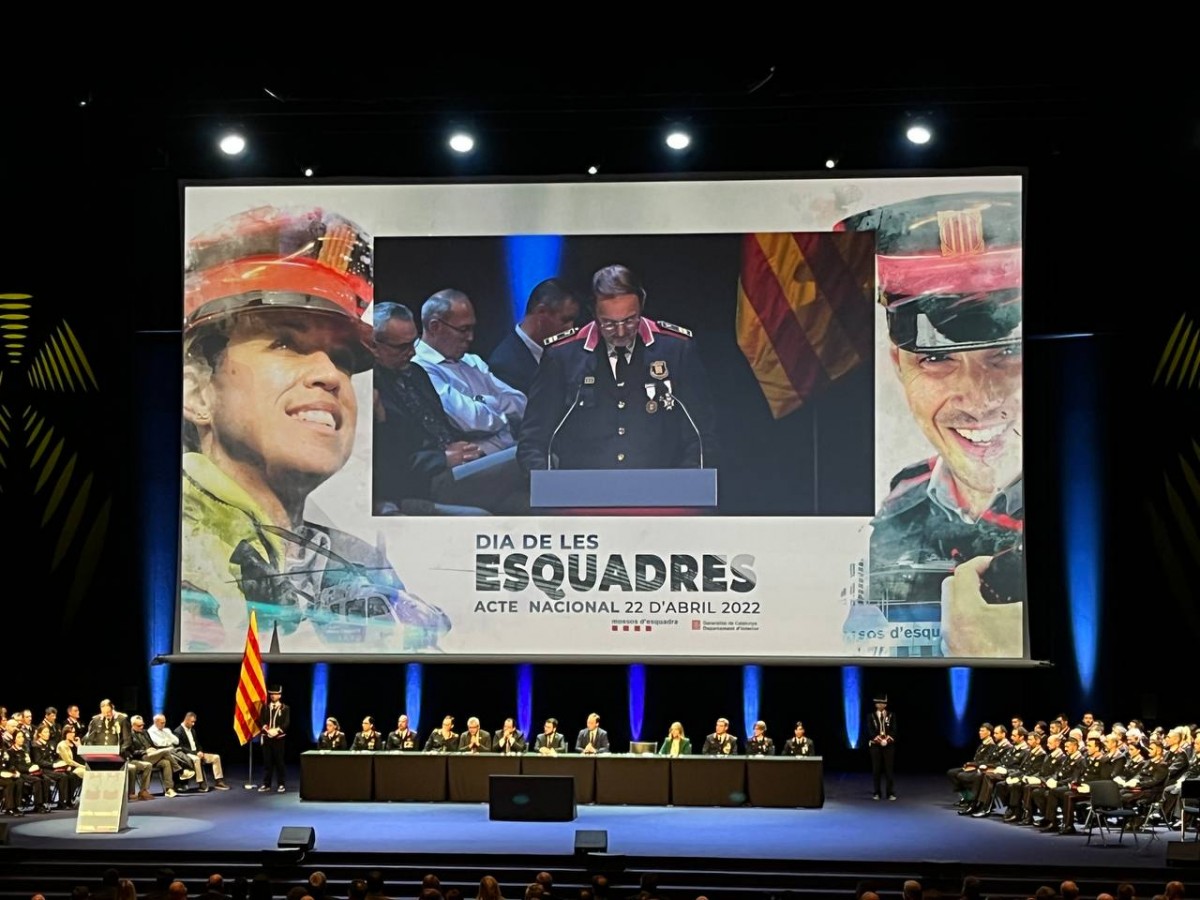 Estela, comissari en cap dels Mossos: «Sovint sortim a la foto, però no som els responsables de la situació»
