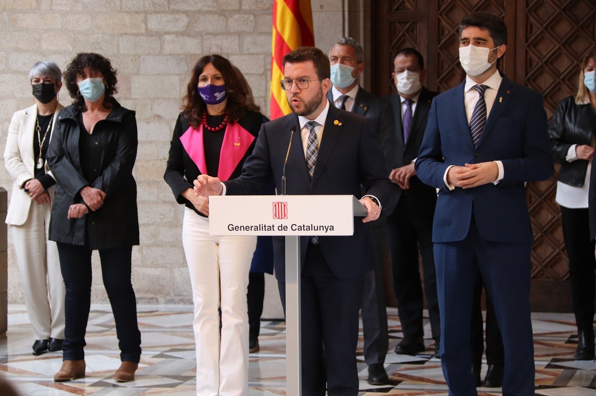 Aragonès apunta al CNI i exigeix a Sánchez aclarir «cara a cara» el cas d'espionatge massiu