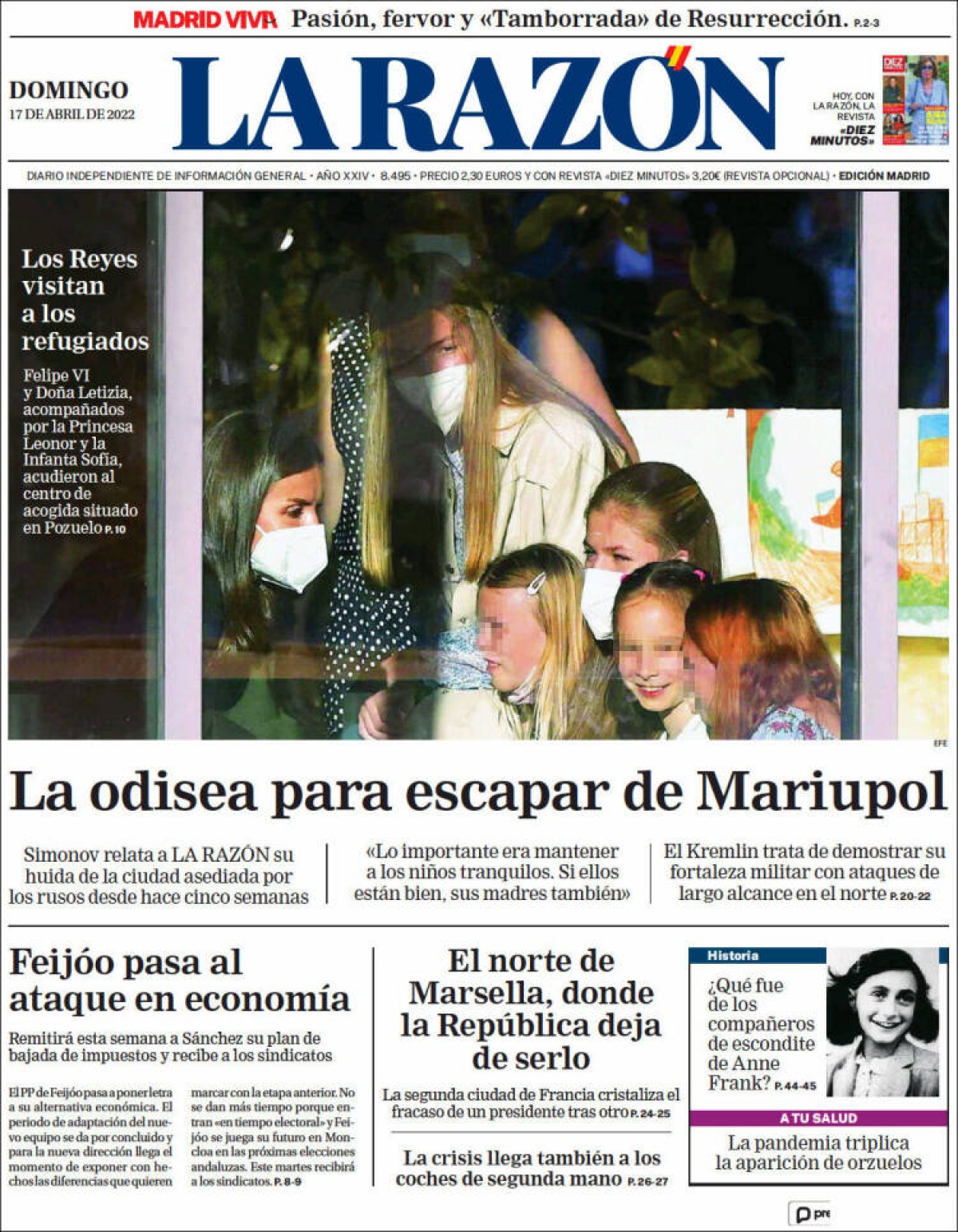 Portades | «Europa s'apropa a un escenari de racionament energètic», a «El País»