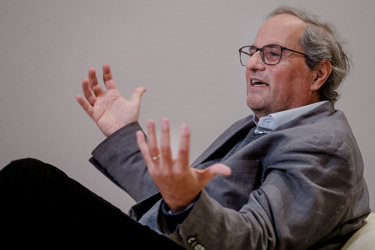 Quim Torra. - Adrià Costa