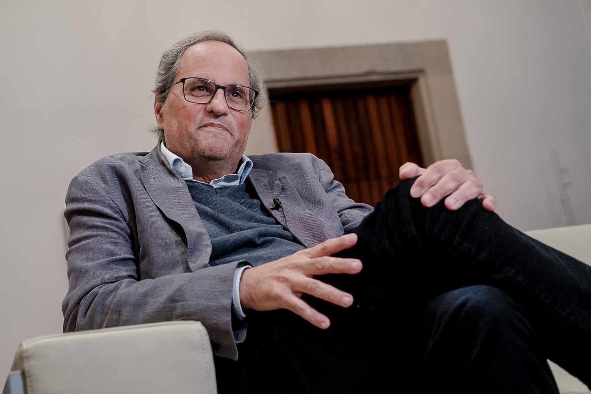 Quim Torra. - Adrià Costa