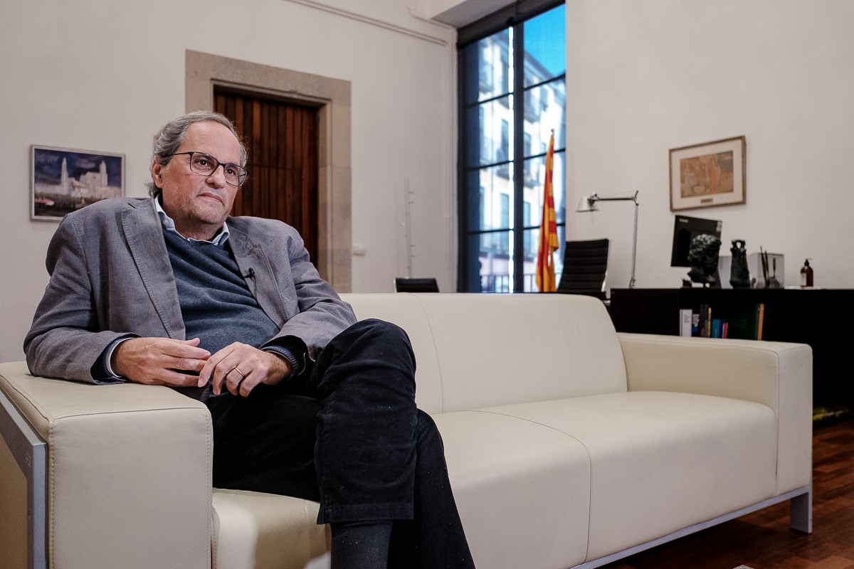 Quim Torra. - Adrià Costa