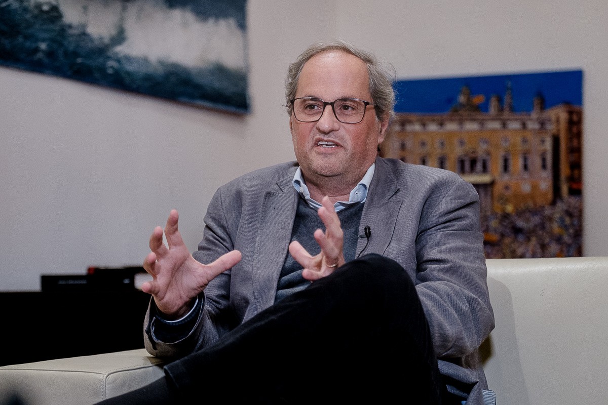 Quim Torra. - Adrià Costa