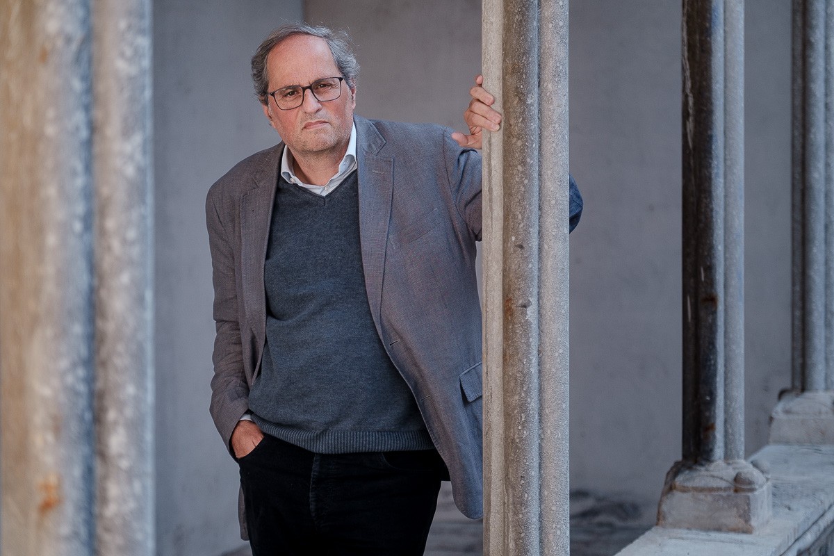 Quim Torra. - Adrià Costa
