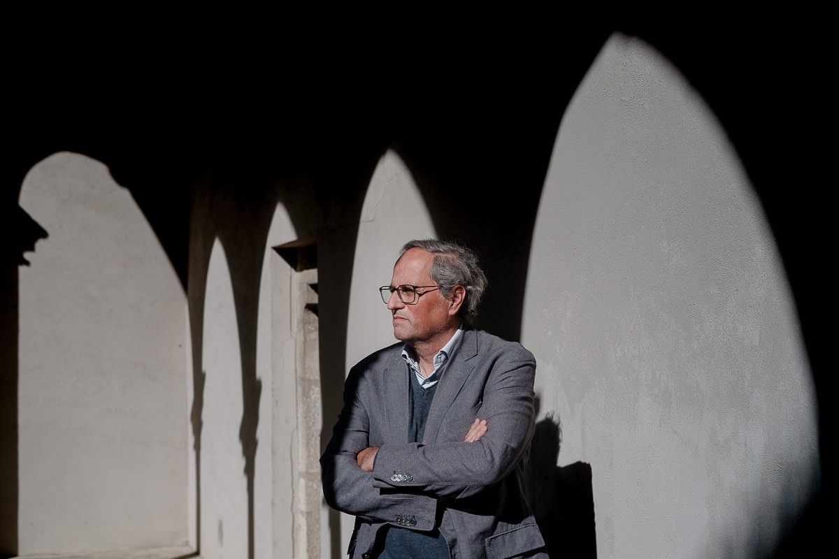 Quim Torra. - Adrià Costa