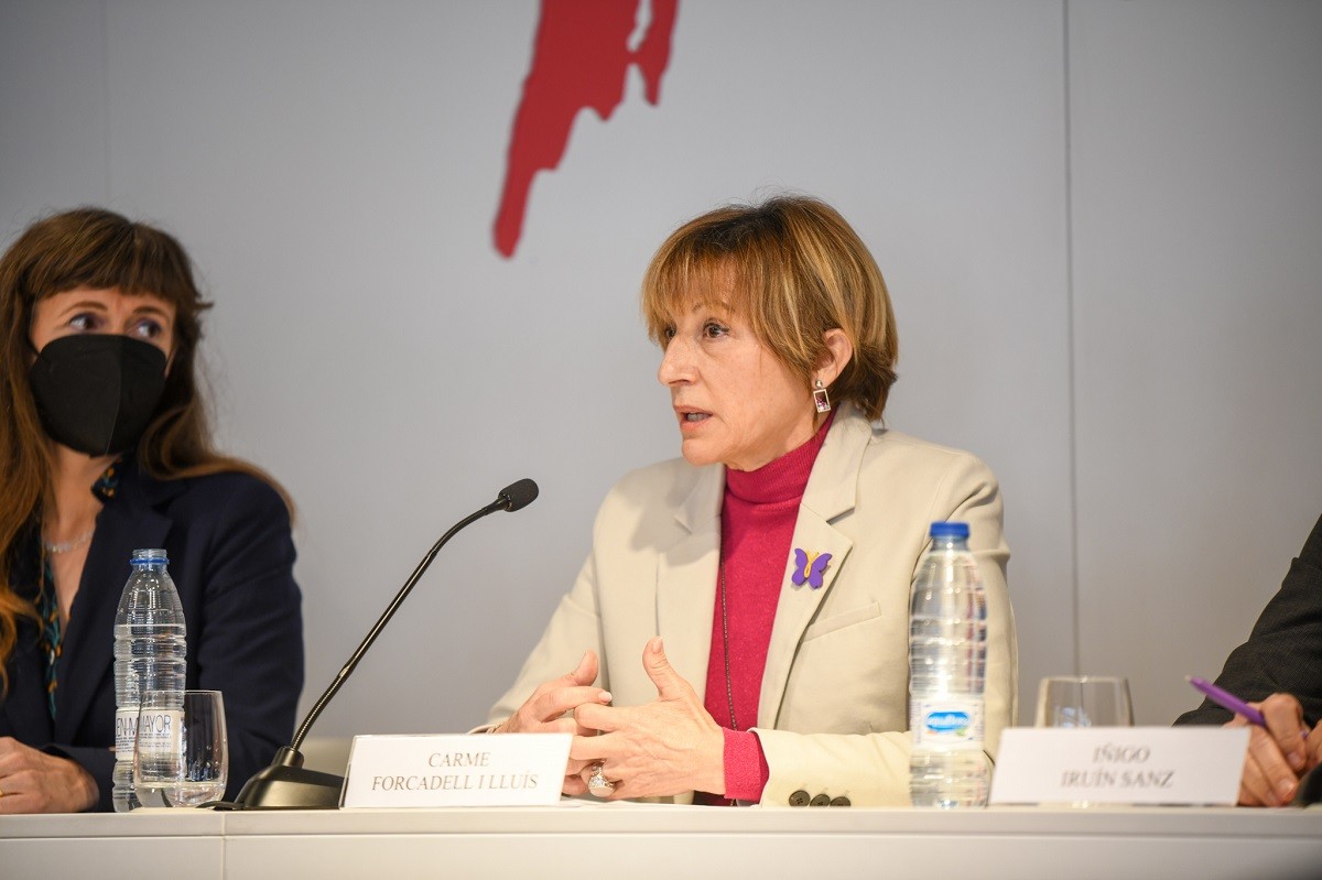 Forcadell inicia la via judicial a Europa: «Espero trobar la justícia que no he trobat a l'Estat»