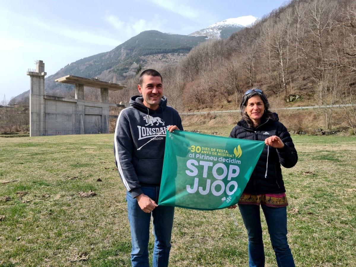 Stop JJOO convoca «una manifestació de país» contra els Jocs a Puigcerdà