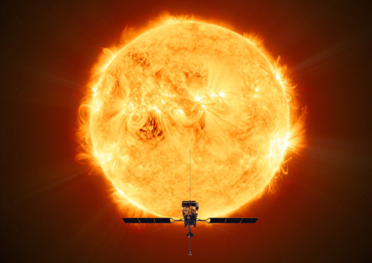 La imatge del disc solar de Solar Orbiter - NASA