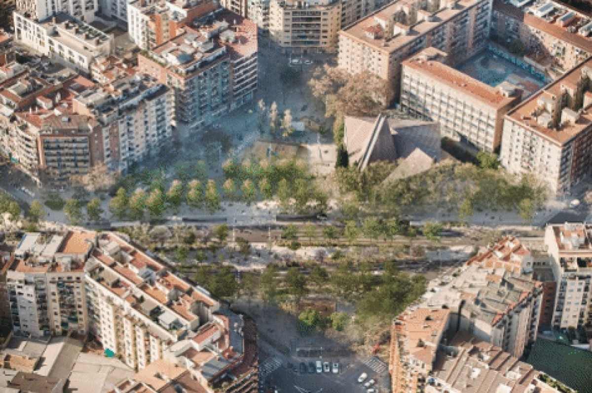 Les obres a la Meridiana s'allargaran com a mínim fins a l'estiu de 2023