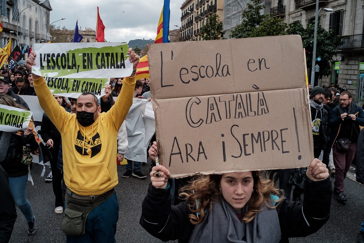 El TSJC obliga el Govern a complir  immediatament amb el 25% de castellà a les escoles