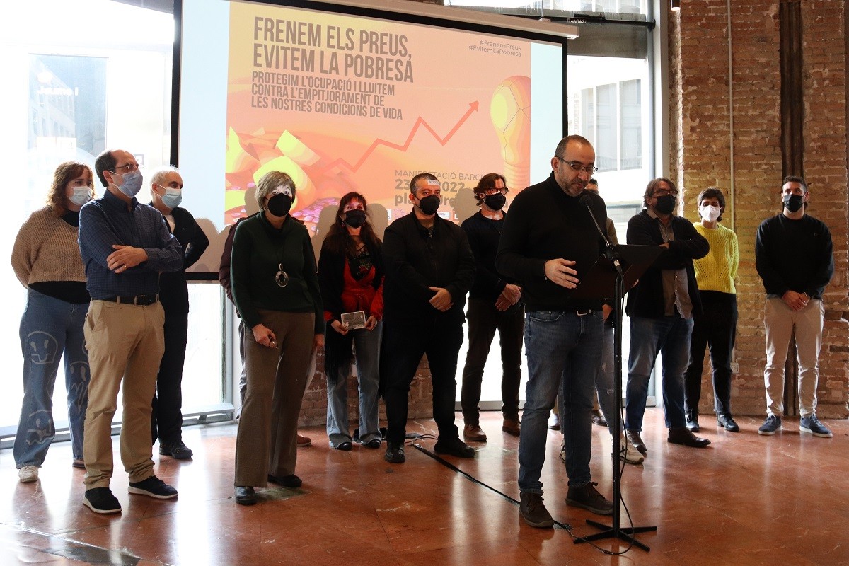 Sindicats i associacions d'autònoms criden a protestar contra l'alça de preus 