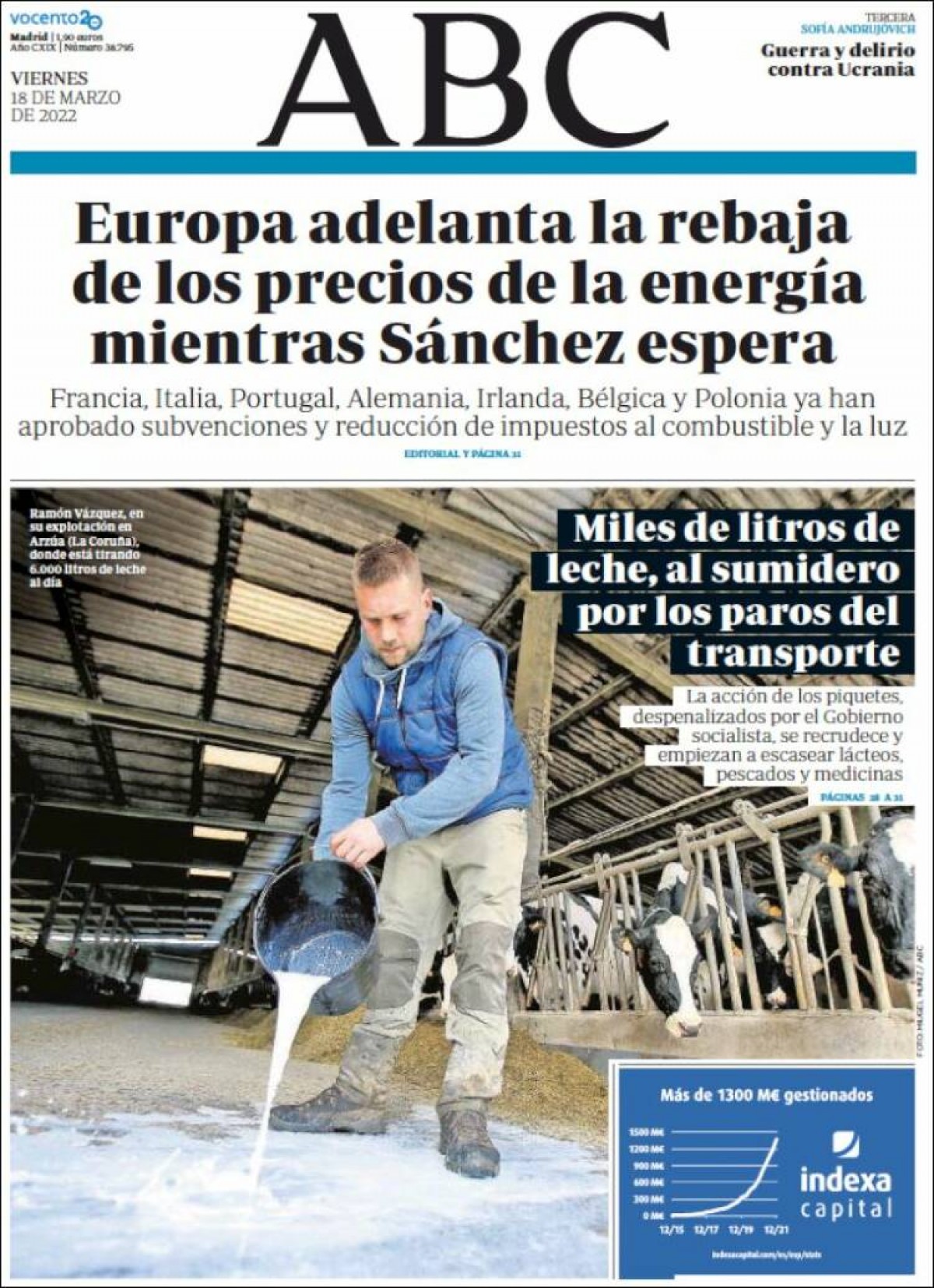 Portades | «Nadons per encàrrec que ningú recull», a «La Vanguardia»