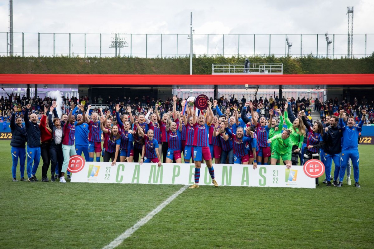 El Barça derrota el Madrid i es proclama campió de lliga