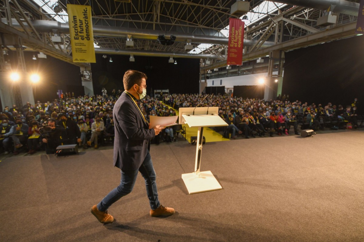Aragonès demana «replicar» a les eleccions municipals l'«ambició» d'ERC a la Generalitat