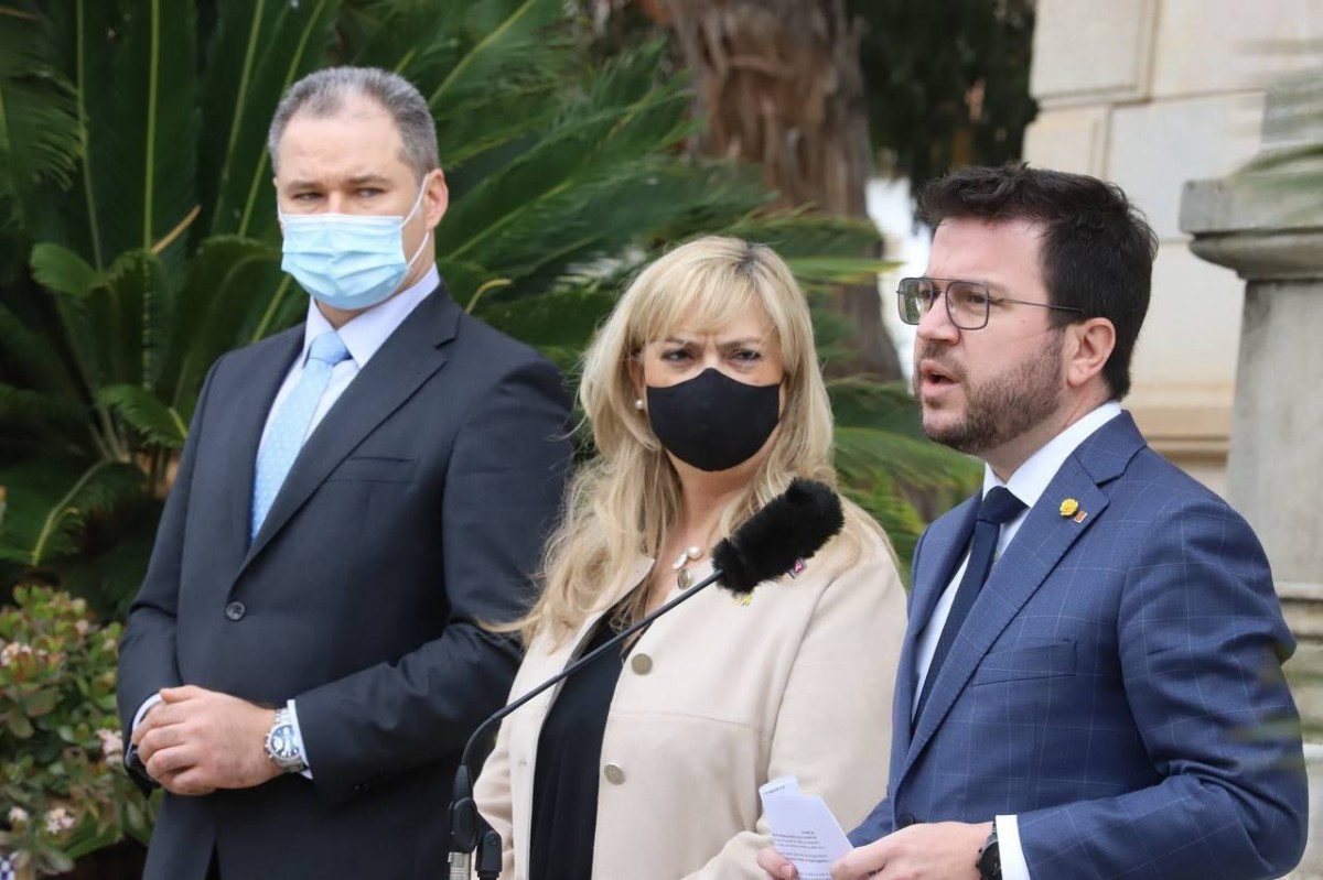 Aragonès assistirà finalment a la conferència de presidents perquè s'hi abordarà la crisi a Ucraïna