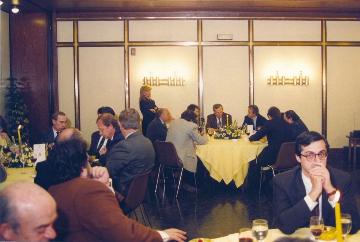 Del KGB i amb un mal anglès: així recorden Putin al Cercle d'Economia