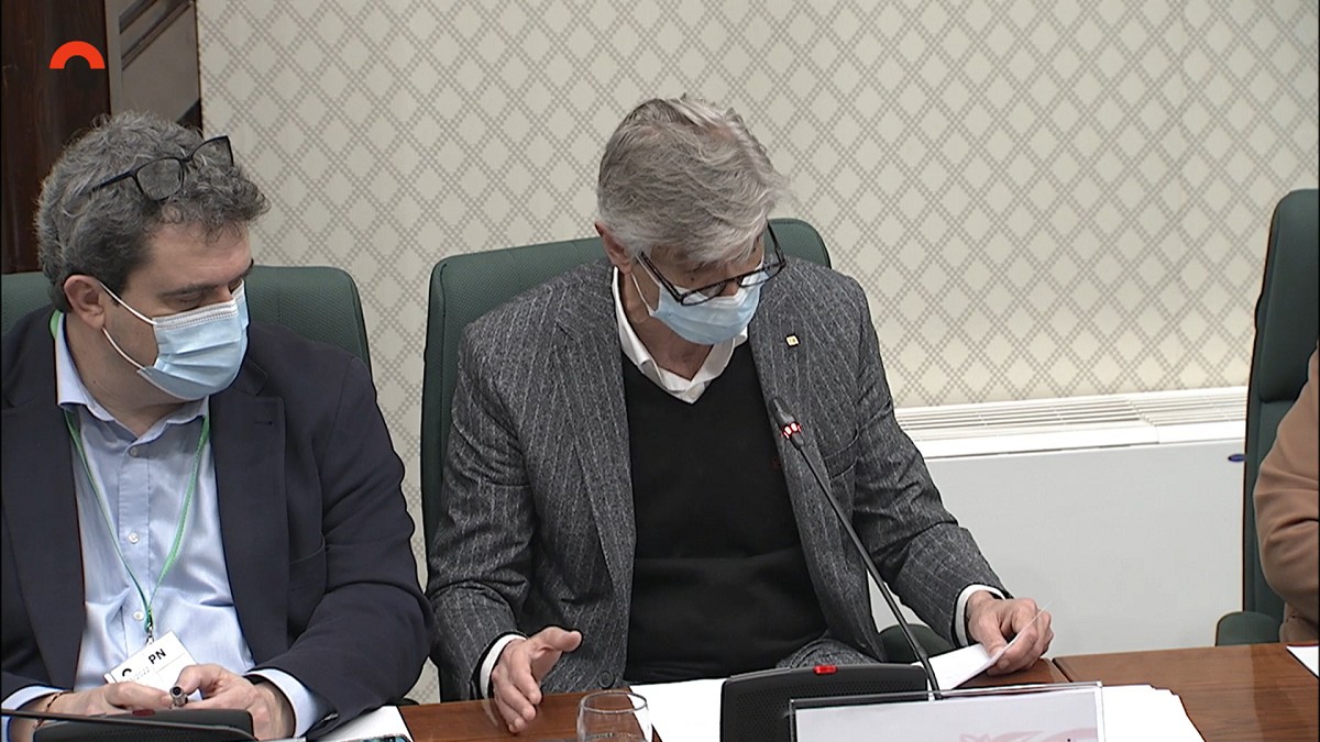 Argimon nega al Parlament cap irregularitat en la compra de mascaretes al principi de la pandèmia