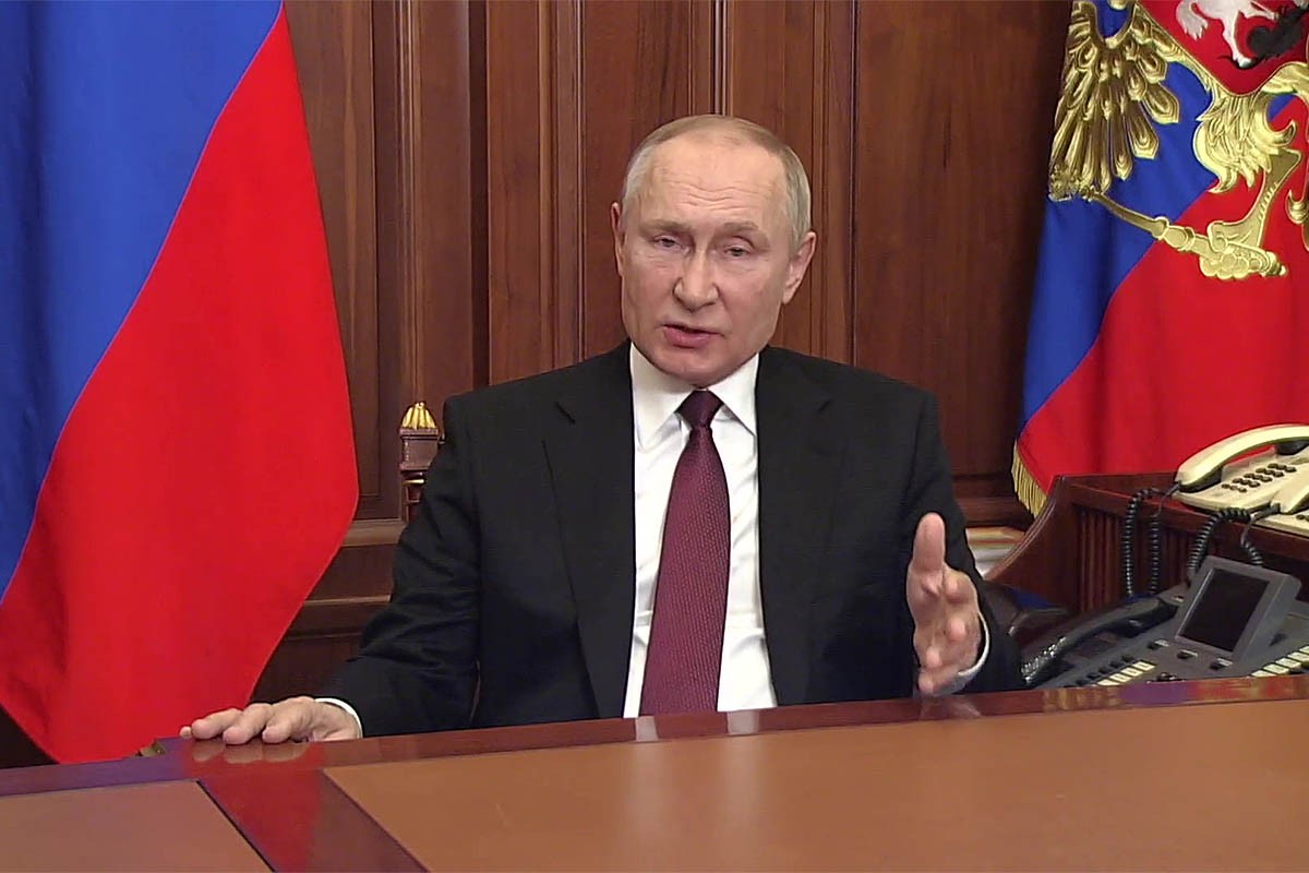Putin, al seu entorn: «He perdut la guerra»