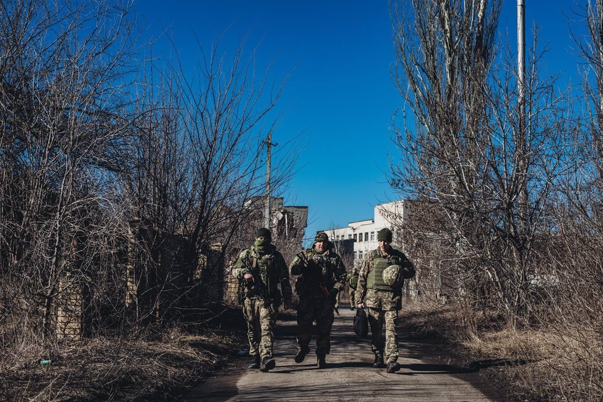 Soldats de l'exèrcit ucraïnès a la regió del Donbass - Europa Press