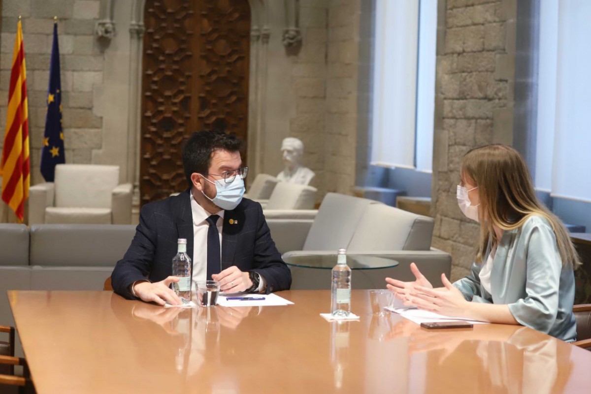 Aragonès adverteix dels efectes «preocupants» per a Catalunya de la guerra a Ucraïna 