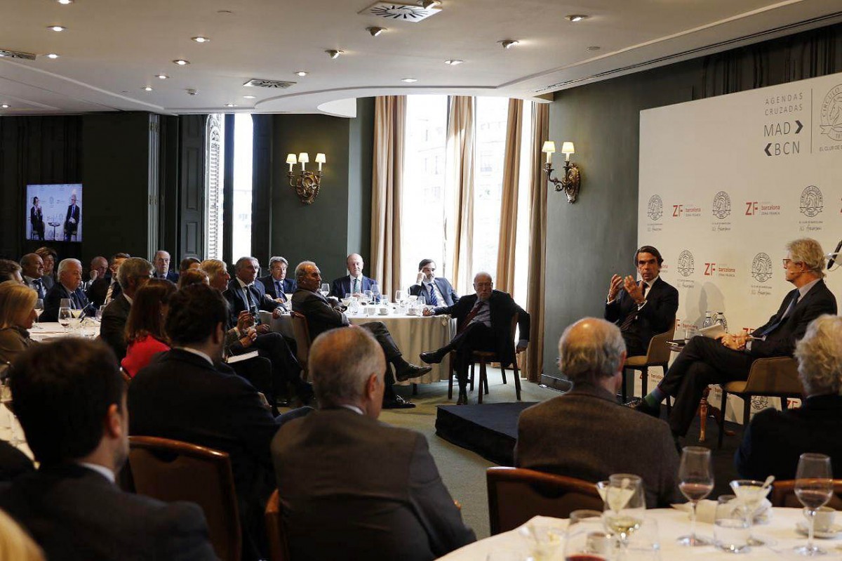 José María Aznar i l'«orfandat» del Círculo Ecuestre