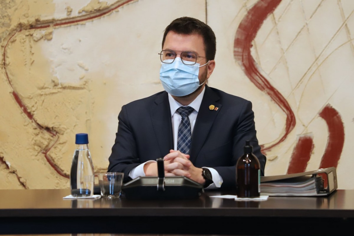 El Govern nega que Aragonès vinculés els indults a la negociació amb Sánchez