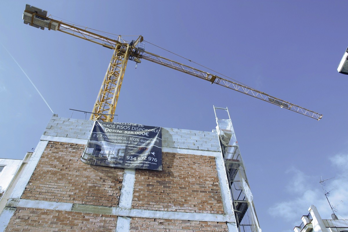 Els habitatges d'obra nova es van encarir un 14% a Catalunya el 2021