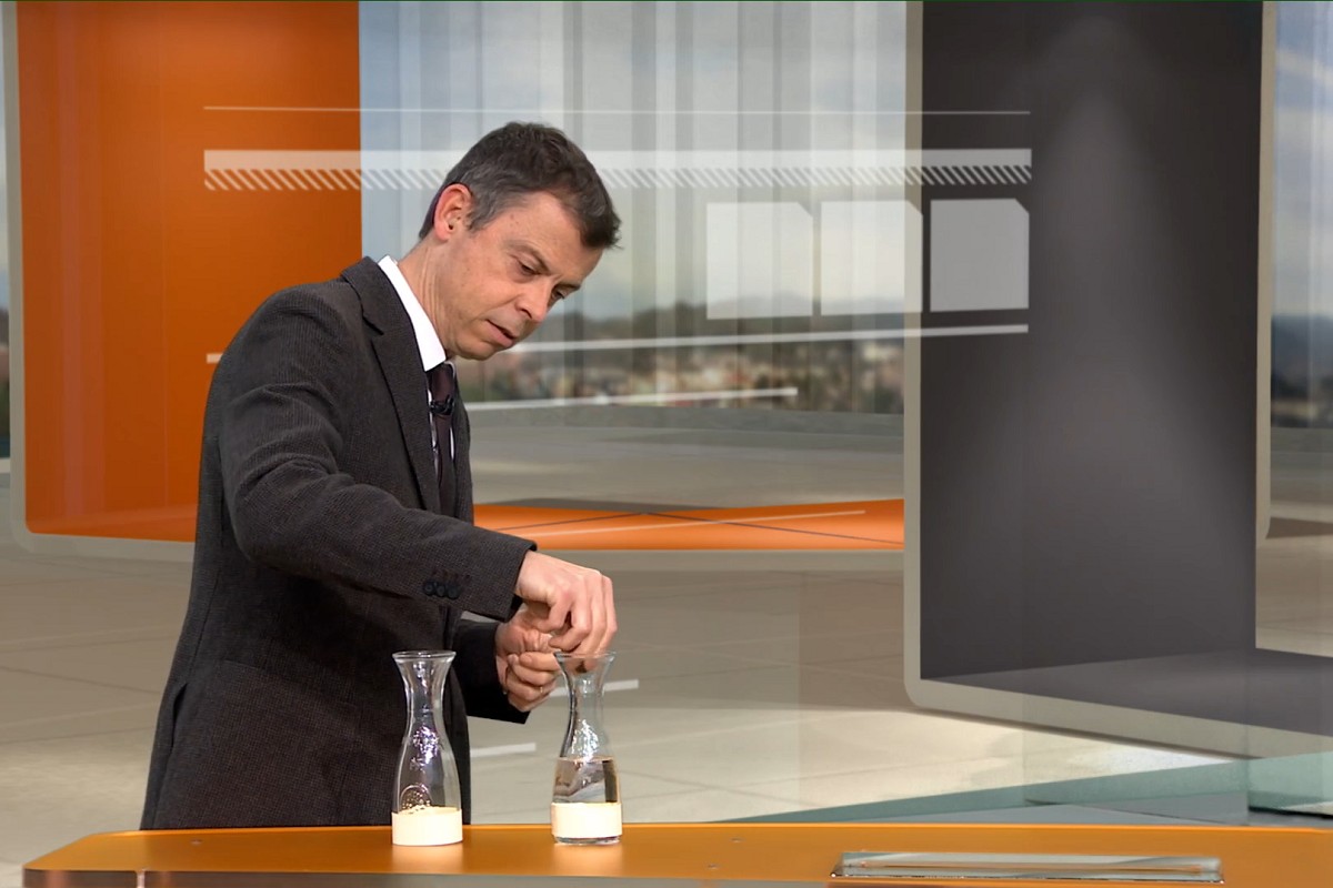 L'experiment de Francesc Mauri per advertir sobre la contaminació
