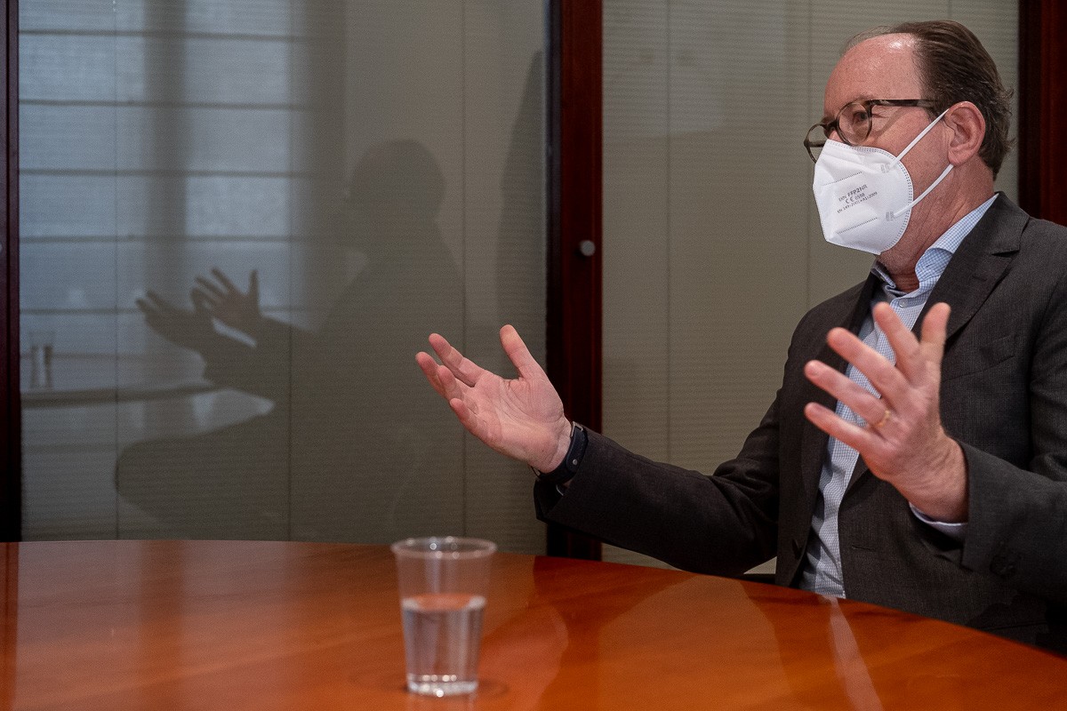 L'empresari i president de FemCat, David Marín. - Adrià Costa