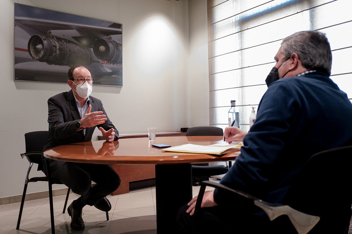 L'empresari i president de FemCat, David Marín. - Adrià Costa