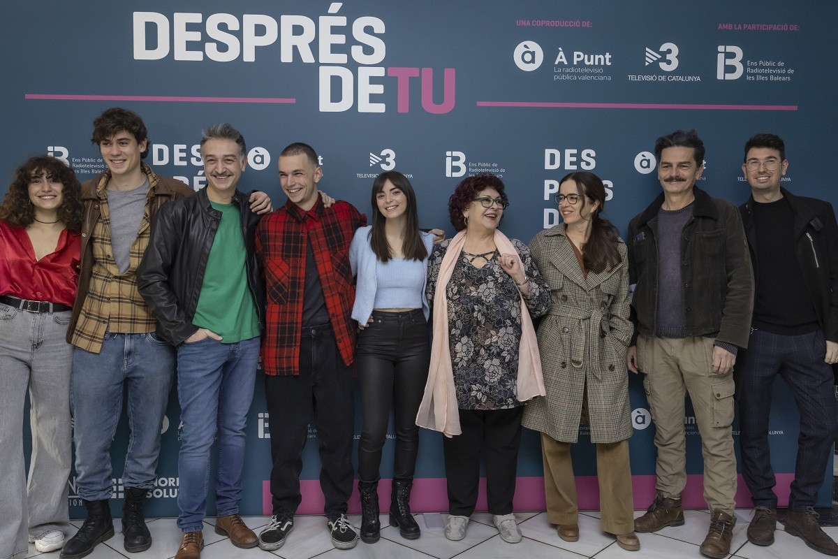 «Després de tu», la sèrie que estrenaran de manera simultània TV3, IB3 i À Punt