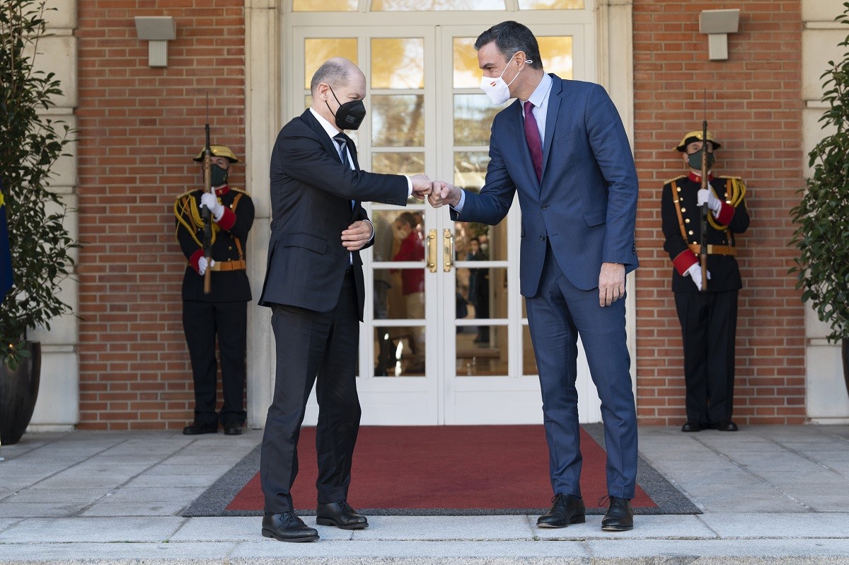 Sánchez i Scholz es comprometen a enfortir les relacions bilaterals entre els dos estats