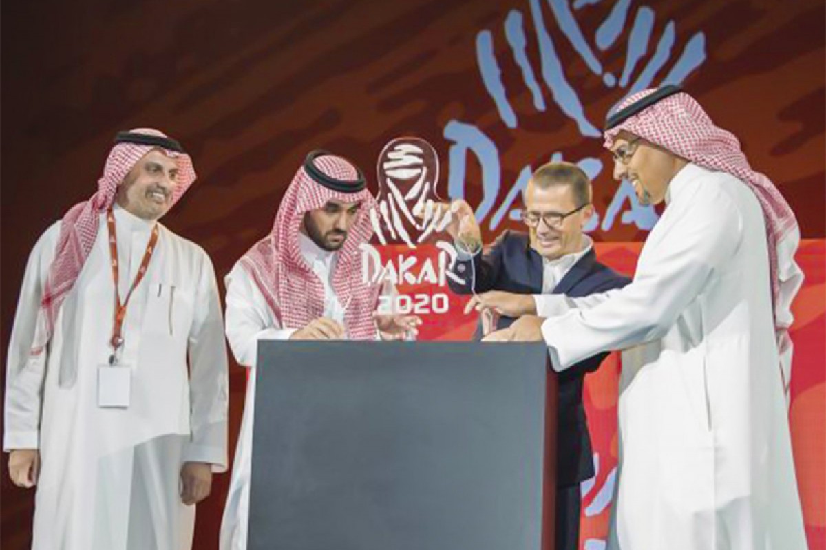 Presentació de l'edició 2020 del Dakar, la primera que es va realitzar a l'Aràbia Saudita - Motonline.com