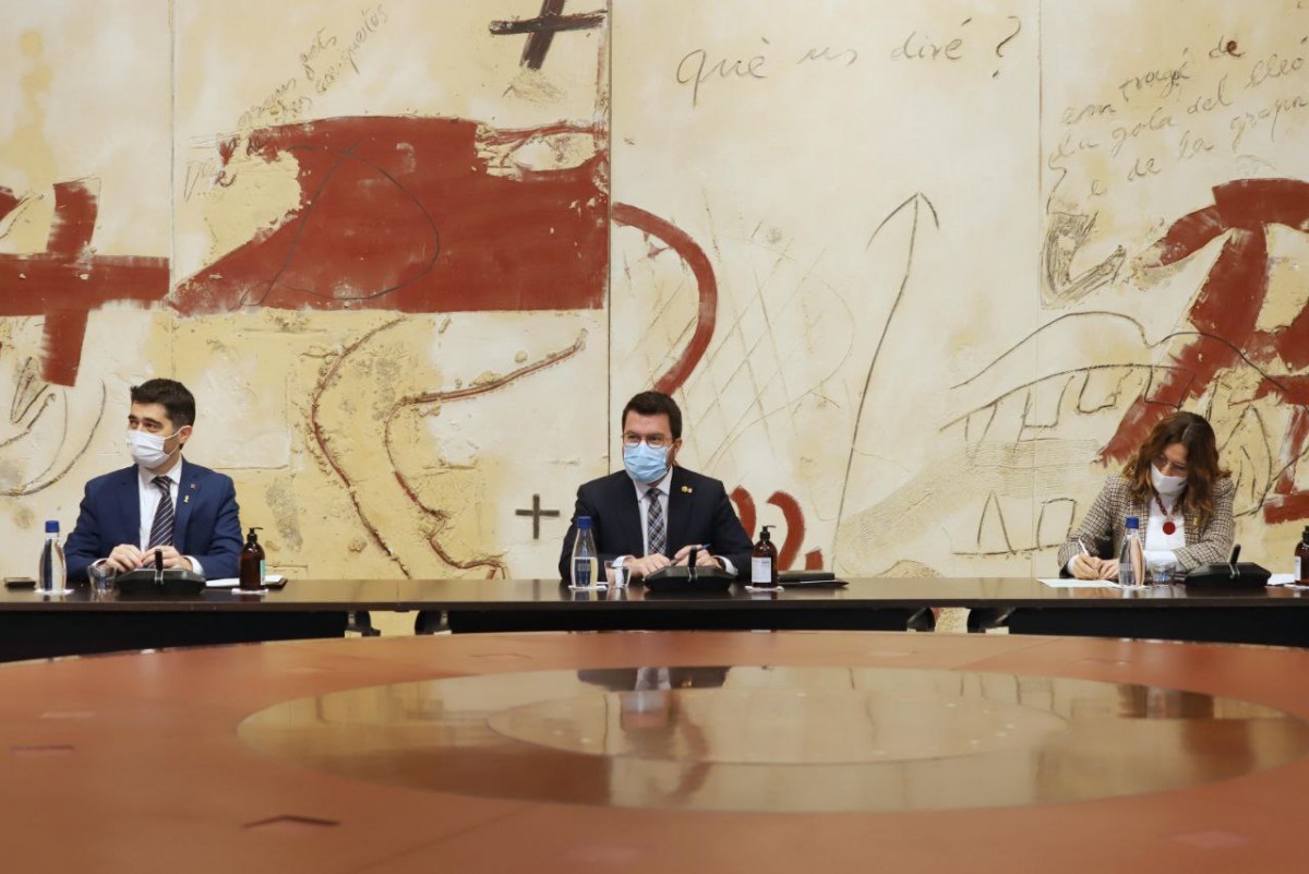 El Govern manté que la taula de diàleg serà «a principis d'any» però no en concreta la data