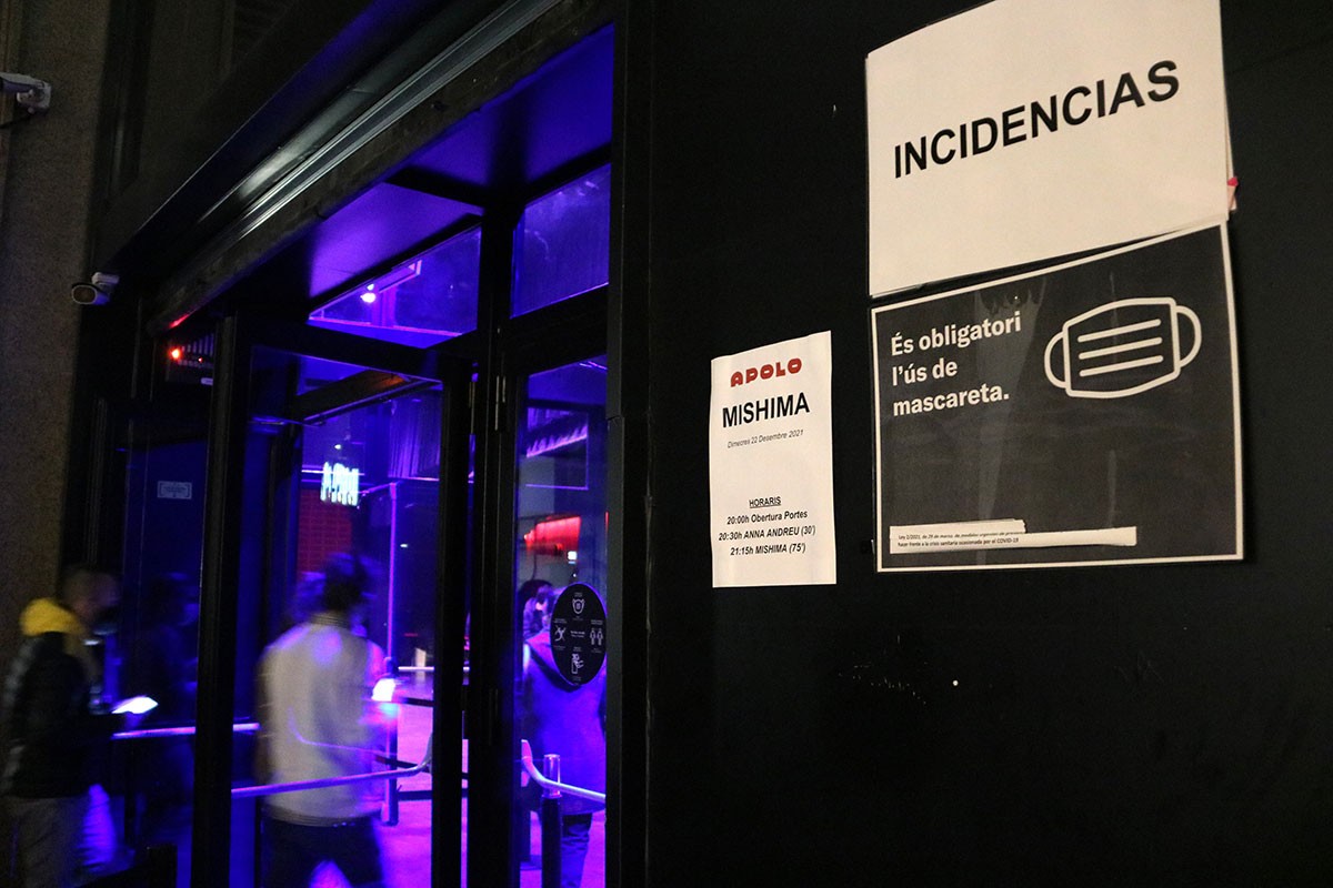 El Govern sospesarà reobrir l'oci nocturn a partir de la setmana vinent