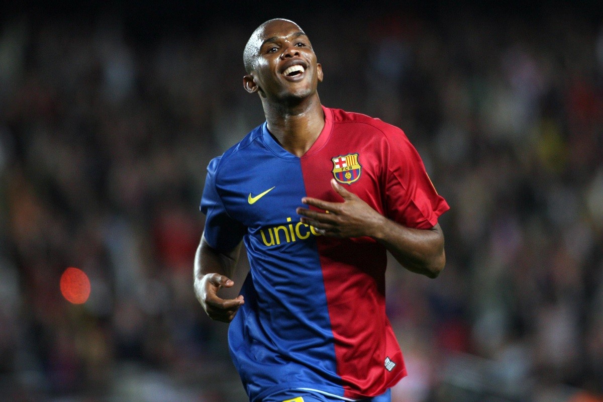 Samuel Eto'o, pare per primer cop i d'una jove de 22 anys
