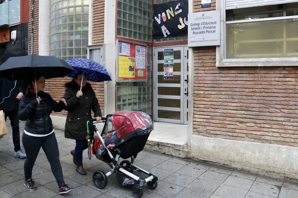 L'escola Rosselló Porcel de Santa Coloma de Gramenet - ACN