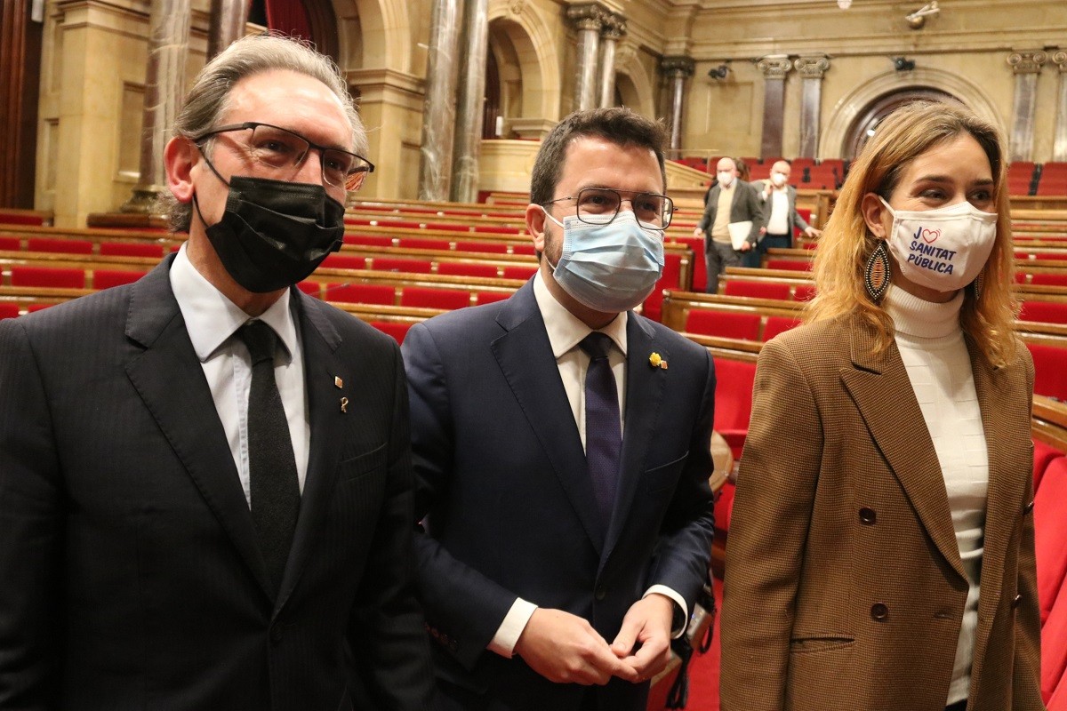 L'aprovació definitiva dels pressupostos certifica el canvi d'aliances al Parlament
