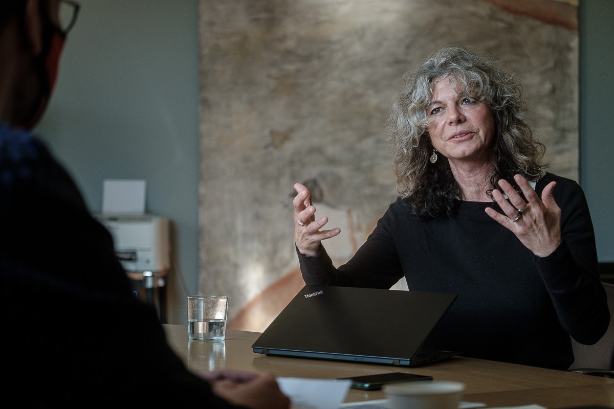 La secretària de Govern Obert, Mercè Crosas. - Adrià Costa