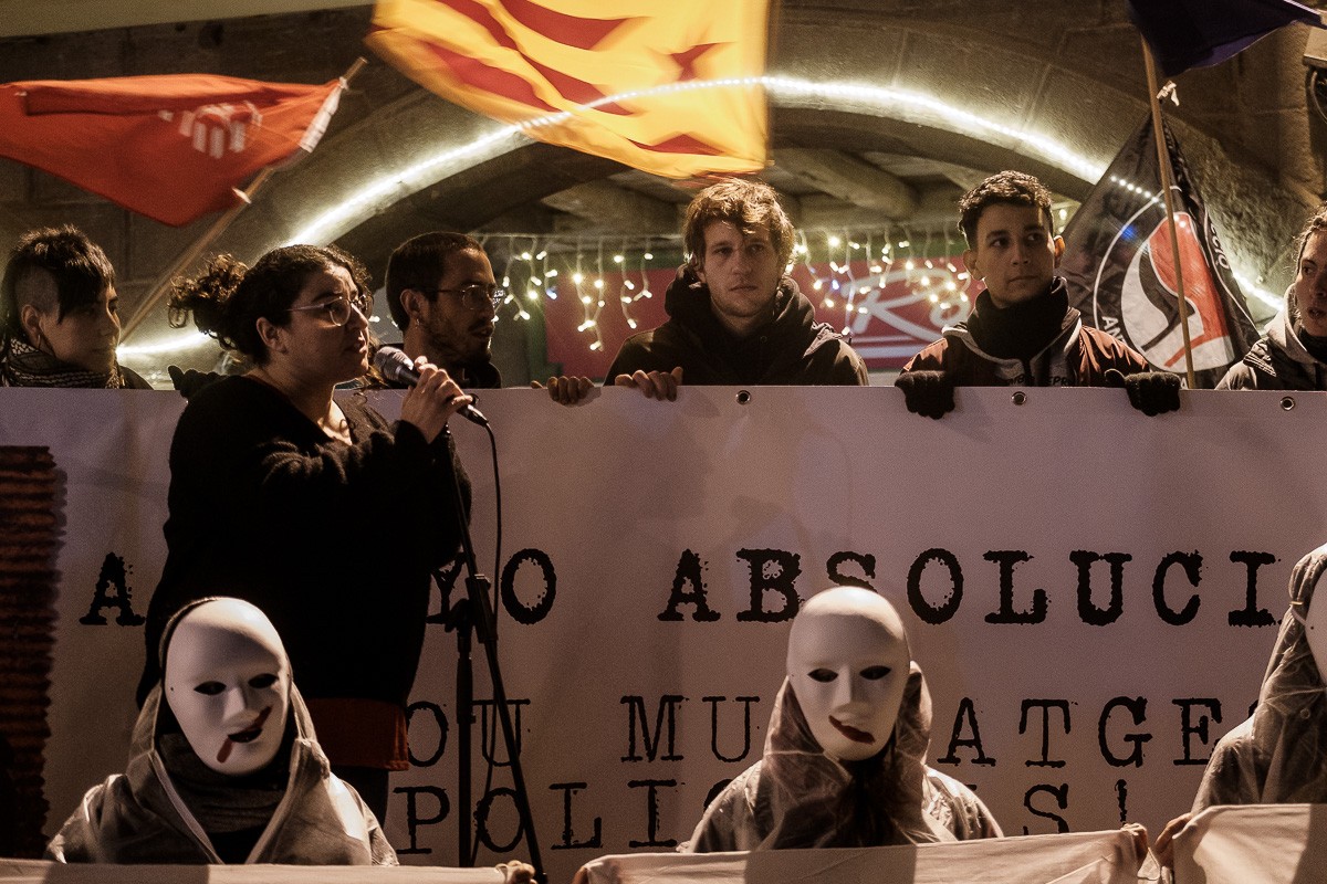 Condemnen a un any i mig de presó a Aguayo per lesionar dos mossos durant la vaga del 21-F