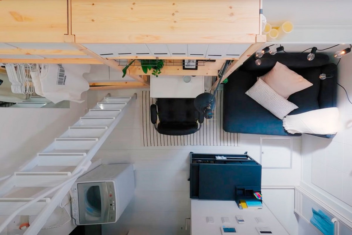 El minúscul apartament, vist des de dalt - Ikea